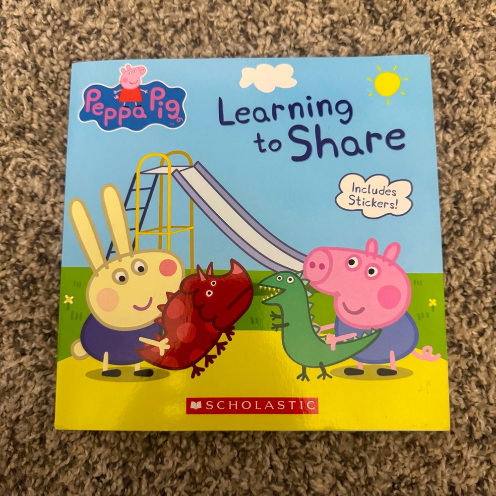 Peppa Pig Learning to Share Book